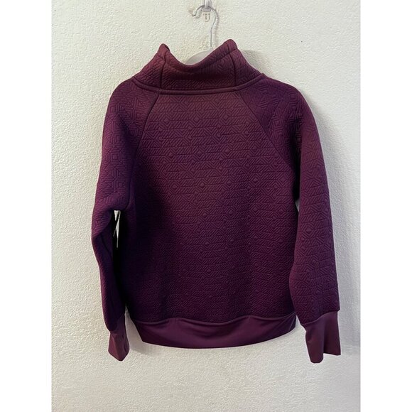 Athleta Jacquad elevation performance JA-Class pullover women size medium - Picture 2 of 8